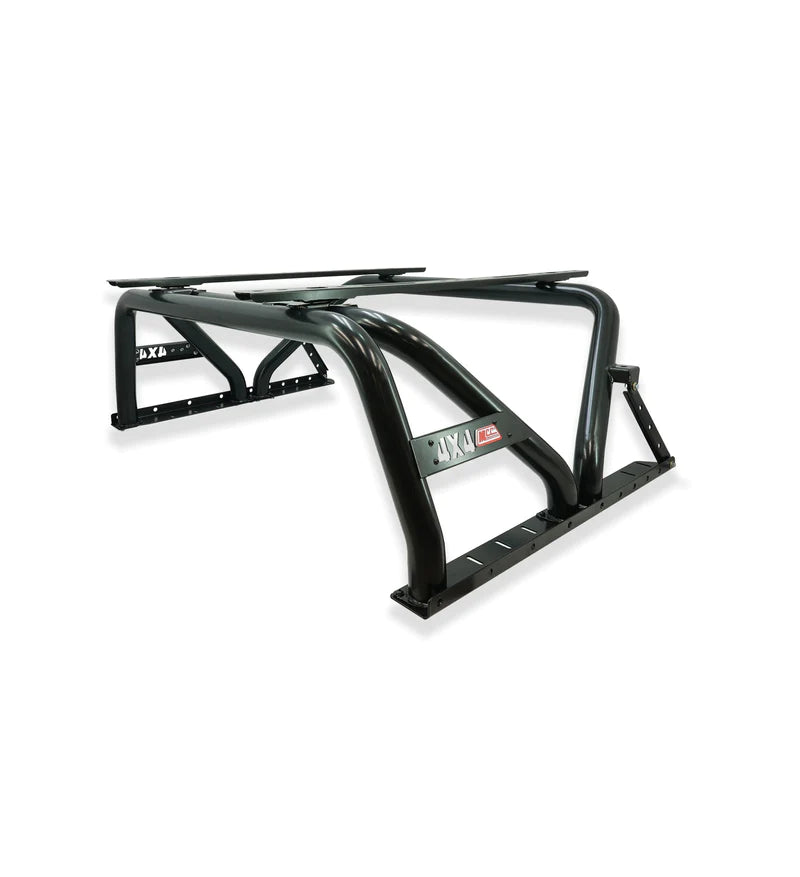 Great Wall V200/240 11-on - 031-05 Roof Rack 185x125 With Swing Sportbar Black Tubing