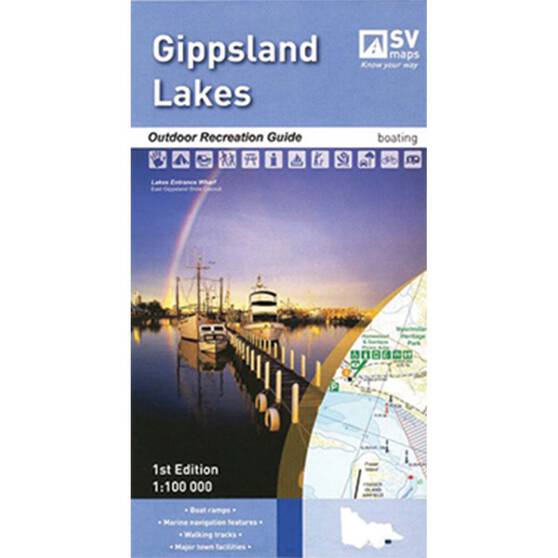 Gippsland Lakes Map