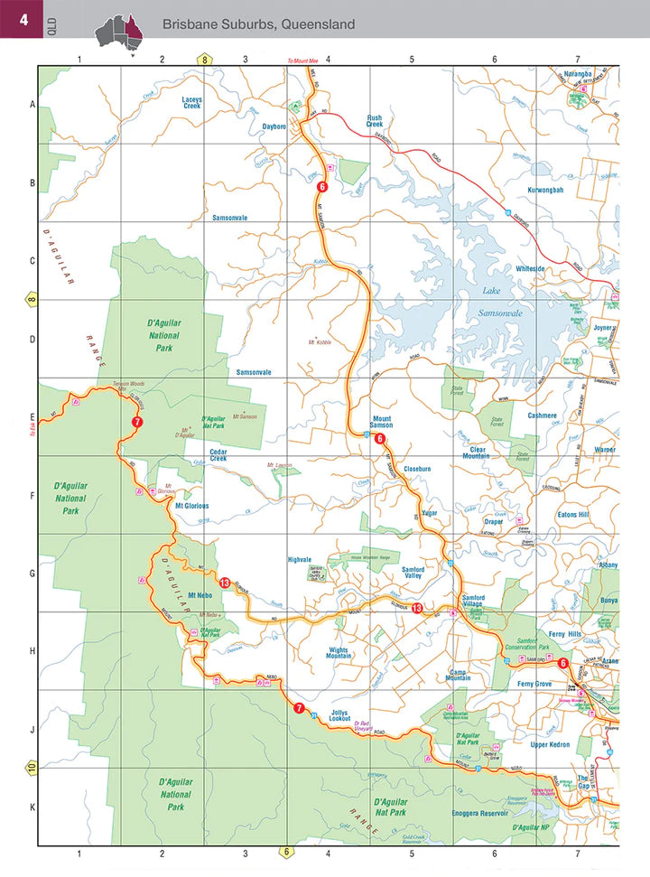 Australia Motorcycle Atlas With 200 Top Rides