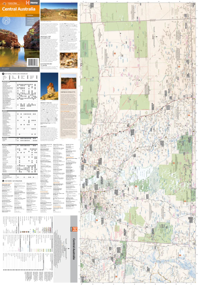 Central Australia Map