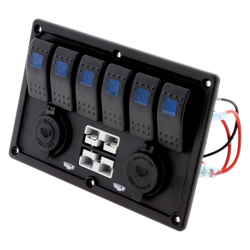 6 WAY SWITCH PANEL WITH 50A