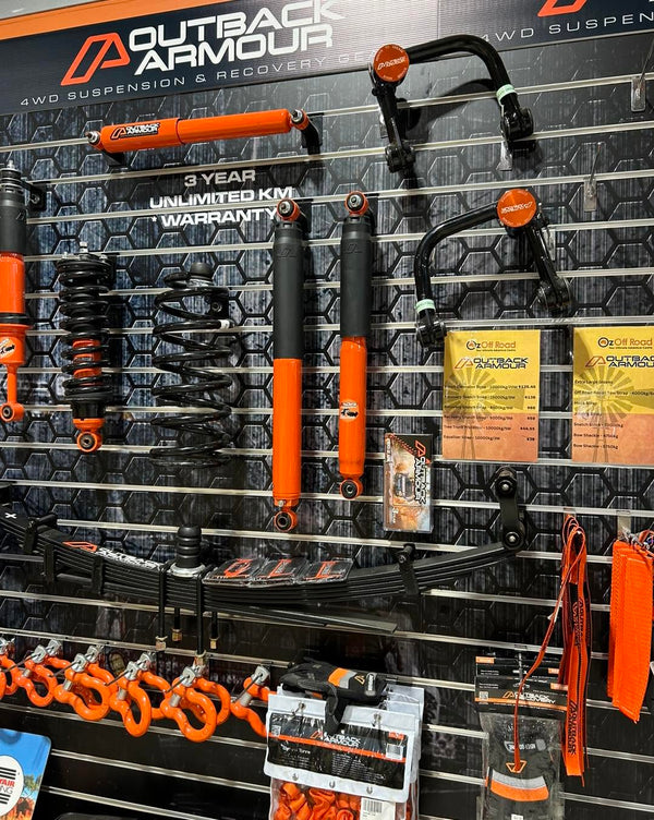 Oz Off Road suspension components