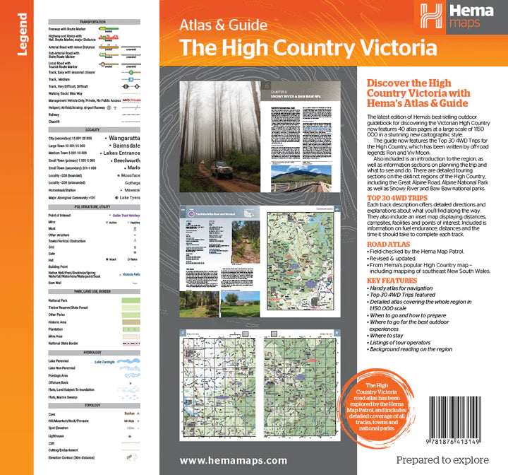 Victoria High Country Atlas And Guide