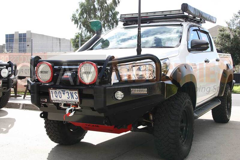 Kut Snake Flares for Toyota Hilux SR SR5 N80 2015 - 06/2018 ABS (Code #21/21)