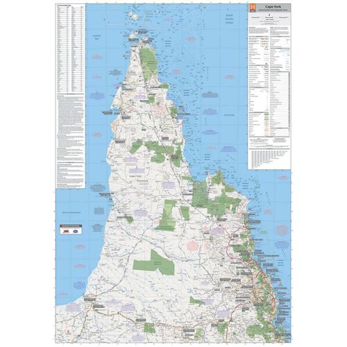 Cape York Supermap - 1000x1430 - Unlaminated