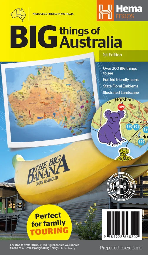 Australias Big Things Map
