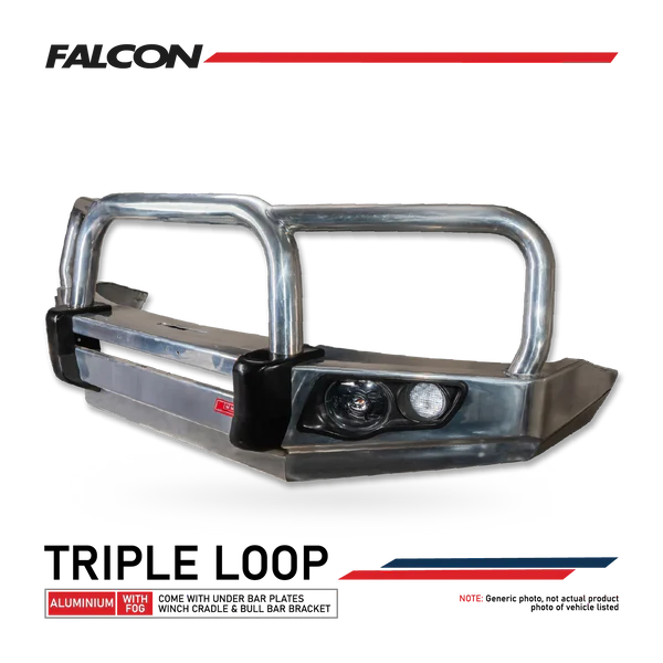 200S 08-15 707-01Aw Alloy Falcon Bar Triple Loop Design