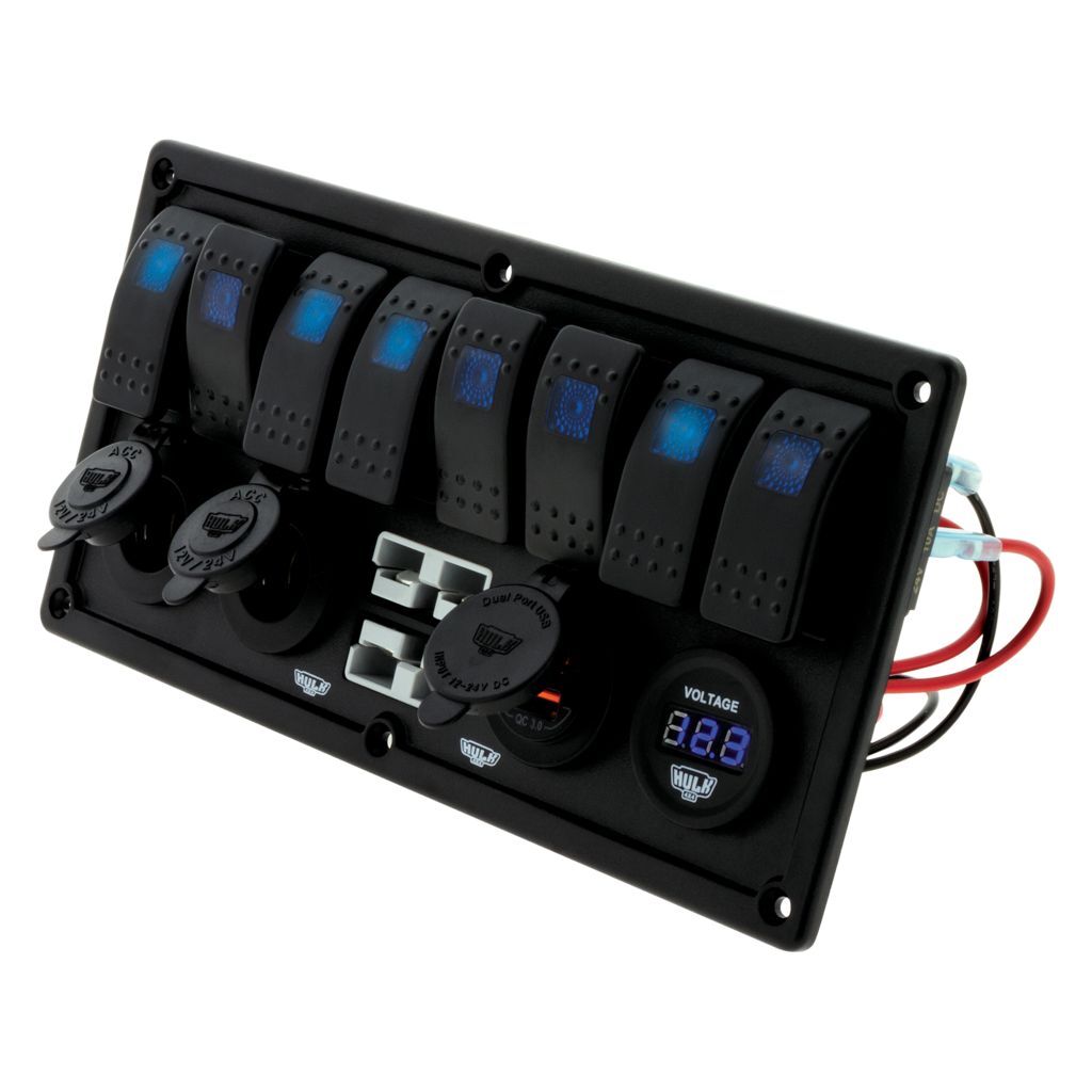 8 WAY SWITCH PANEL WITH 50A