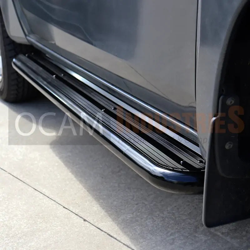 OCAM Heavy Duty Steel Side Steps for Mitsubishi Triton MQ MR 05/2015-2022