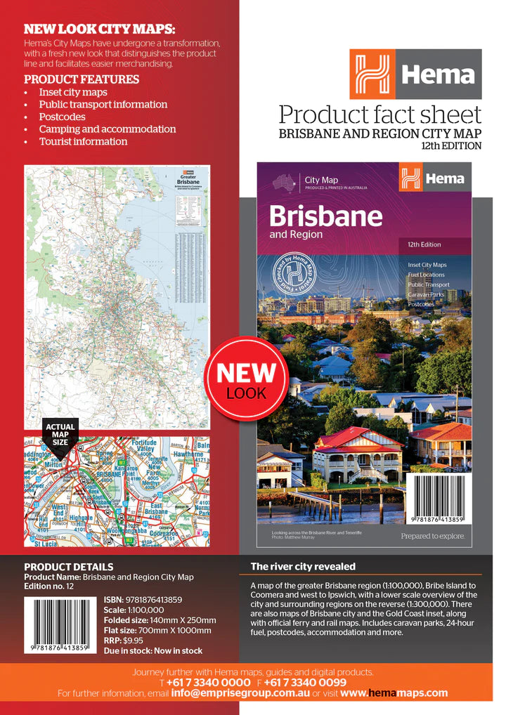 Brisbane And Region Map