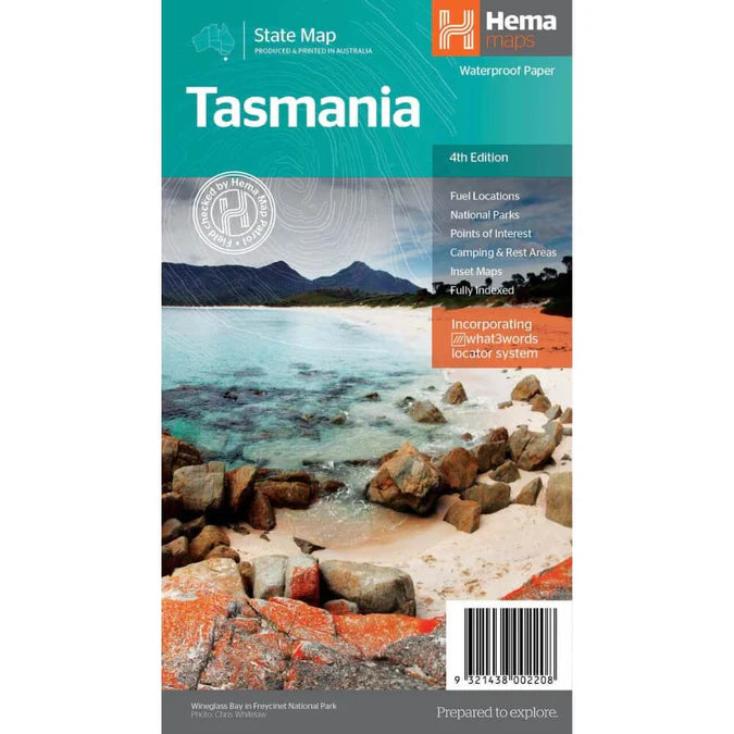 Tasmania State Map