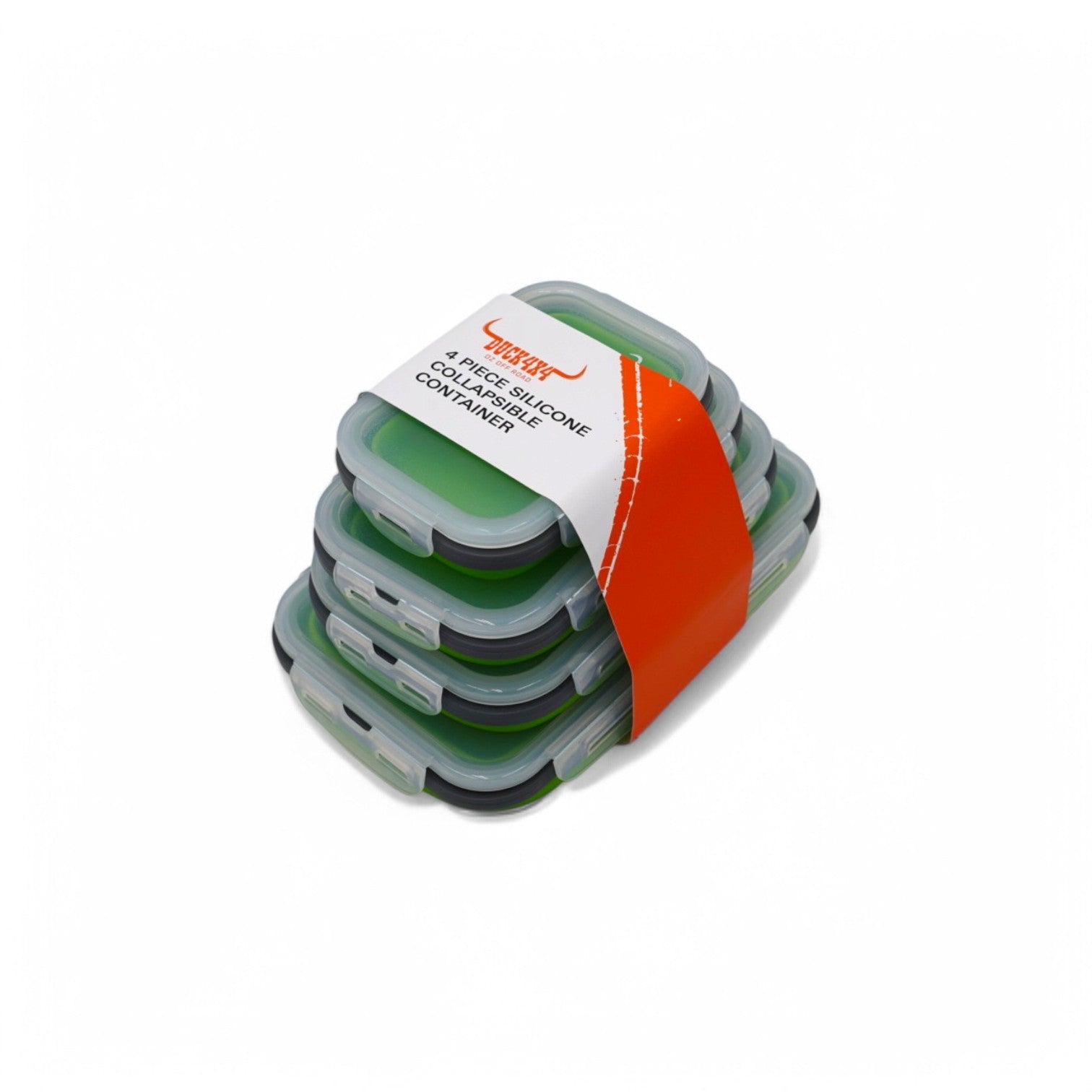 DUCK4X4 Collapsible Containers (4 Pack)