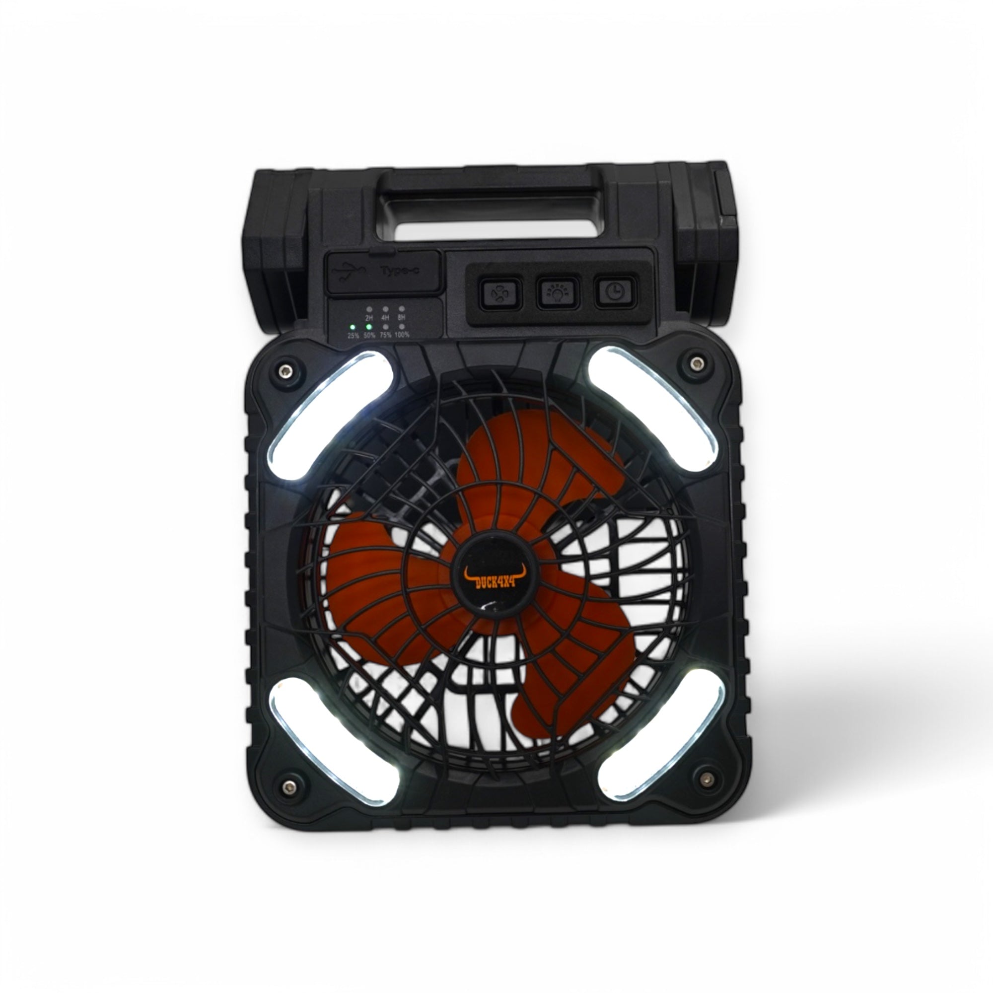 DUCK4X4 Solar Portable Fan & Light