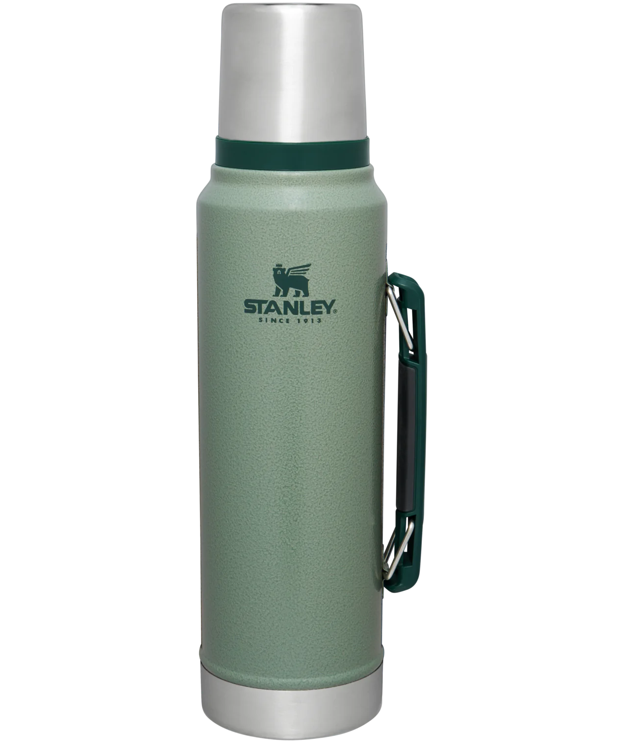 Vacuum Bottle Hammertone Green - 1.1 Qt/ 1.0l