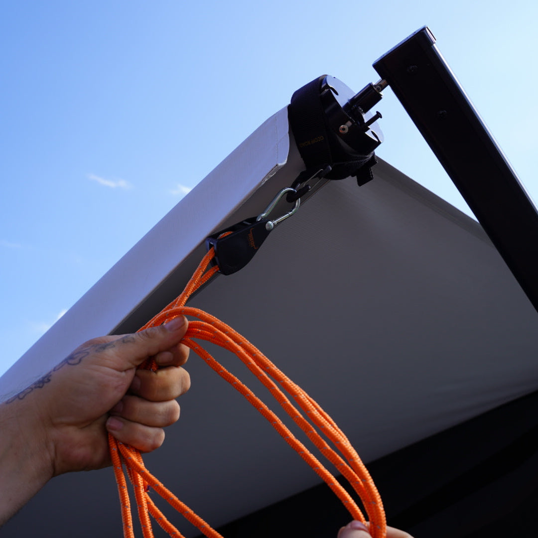 DUCK4X4 Awning Tie Down & Ratchet Set