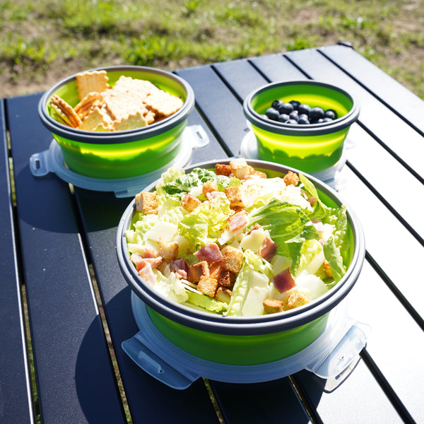 DUCK4X4 Round Collapsible Containers (4 Pack)