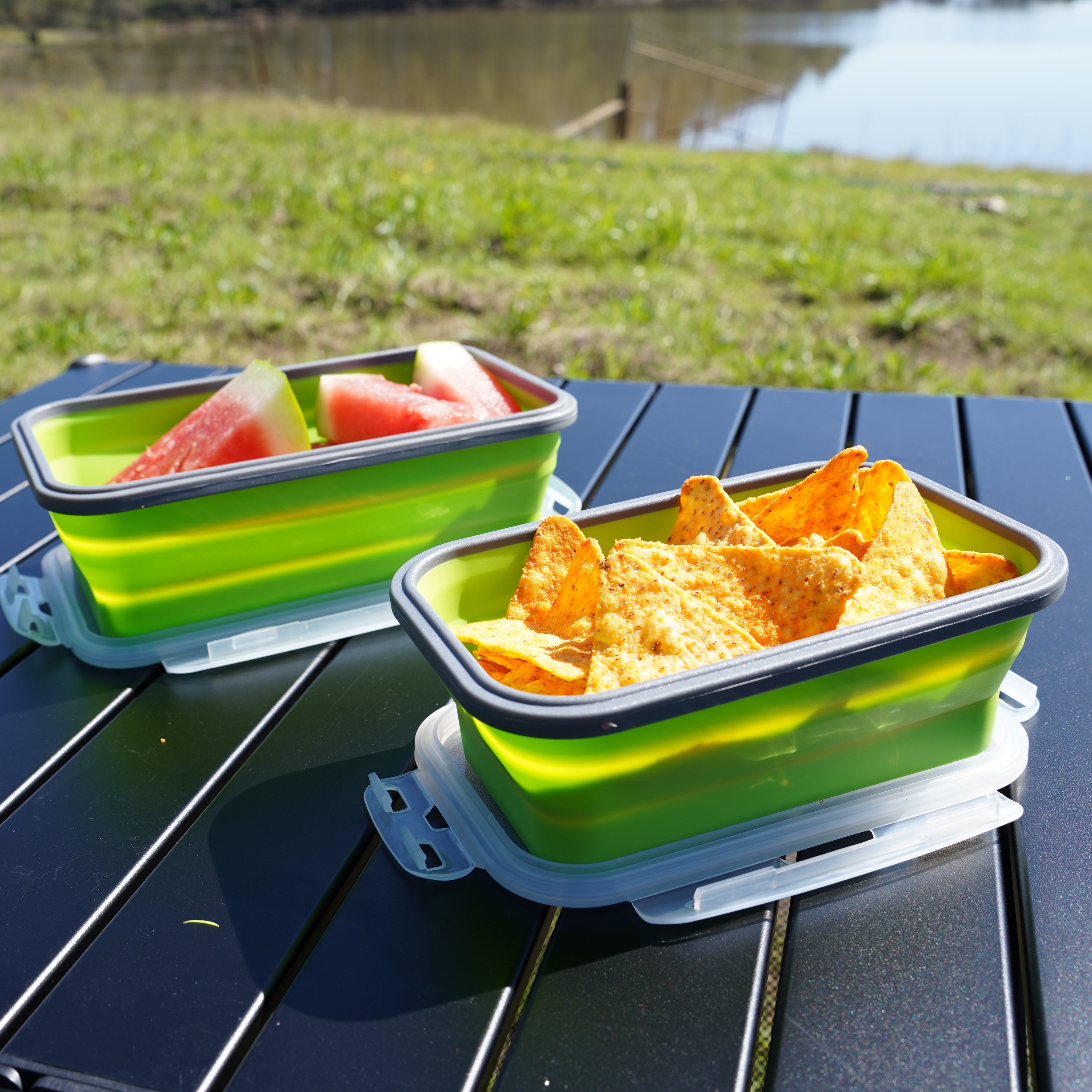 DUCK4X4 Rectangle Collapsible Containers (4 Pack)