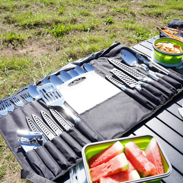 DUCK4X4 26 Piece Cutlery Roll