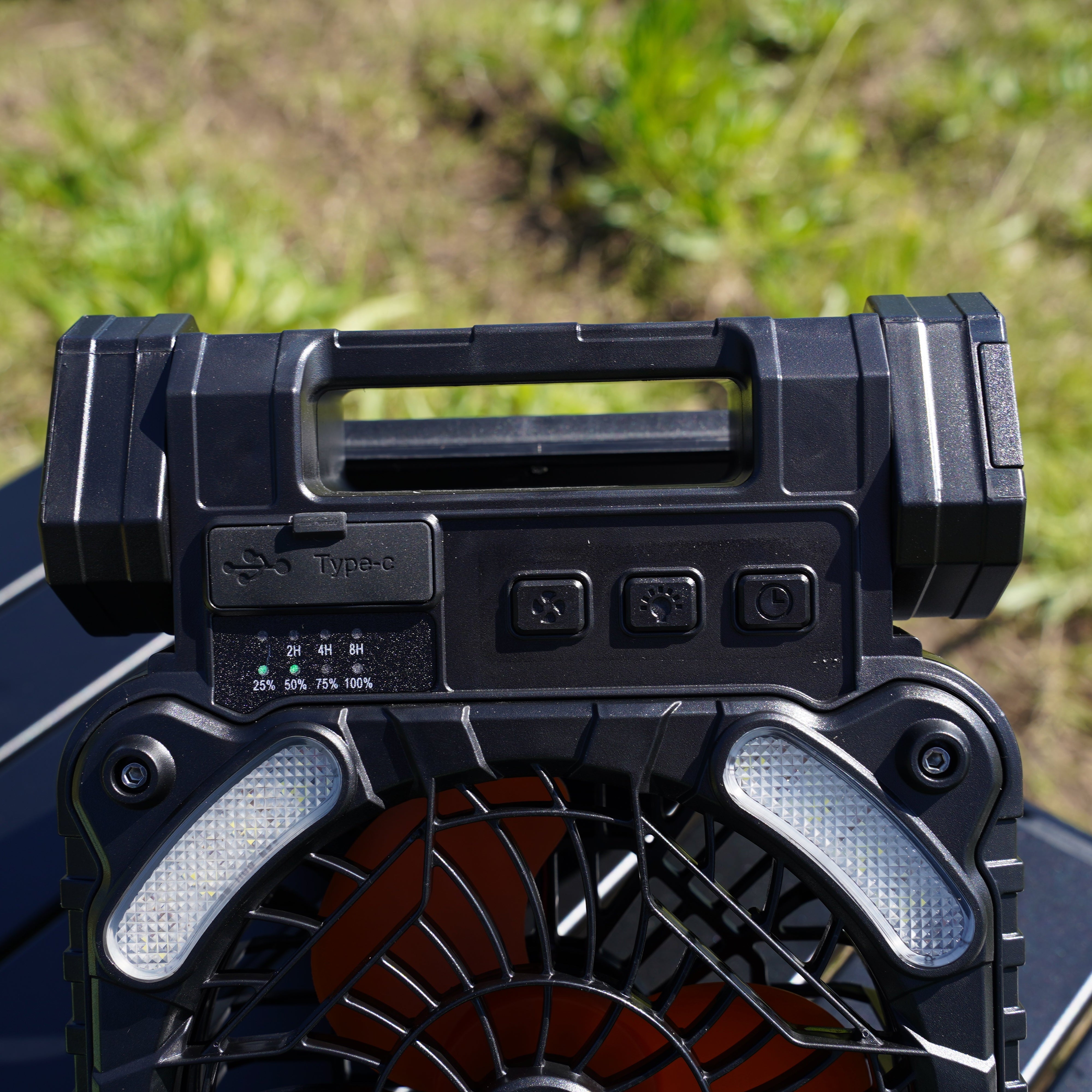 DUCK4X4 Solar Portable Fan & Light