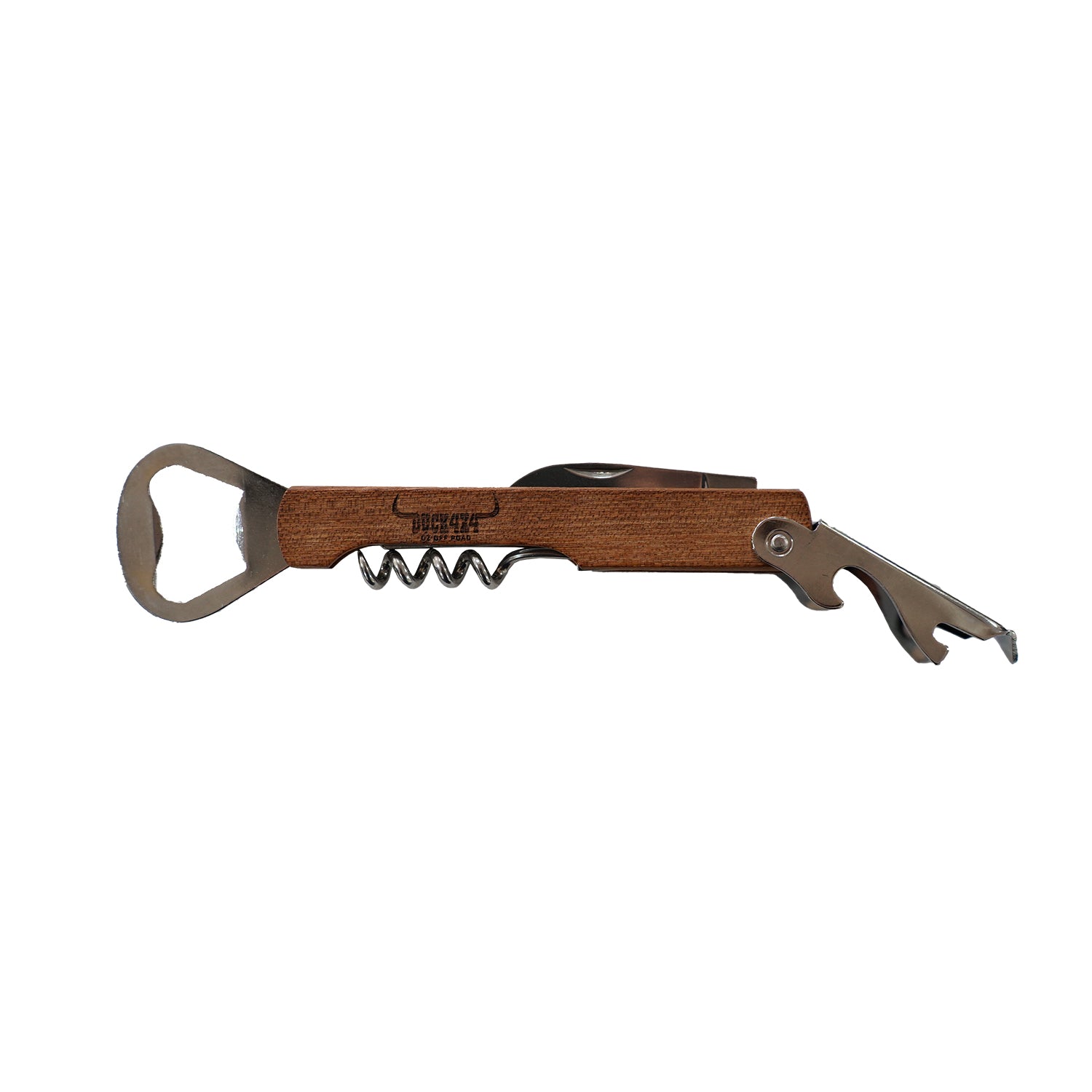 DUCK4X4 Beer & Wine Opener (wooden)