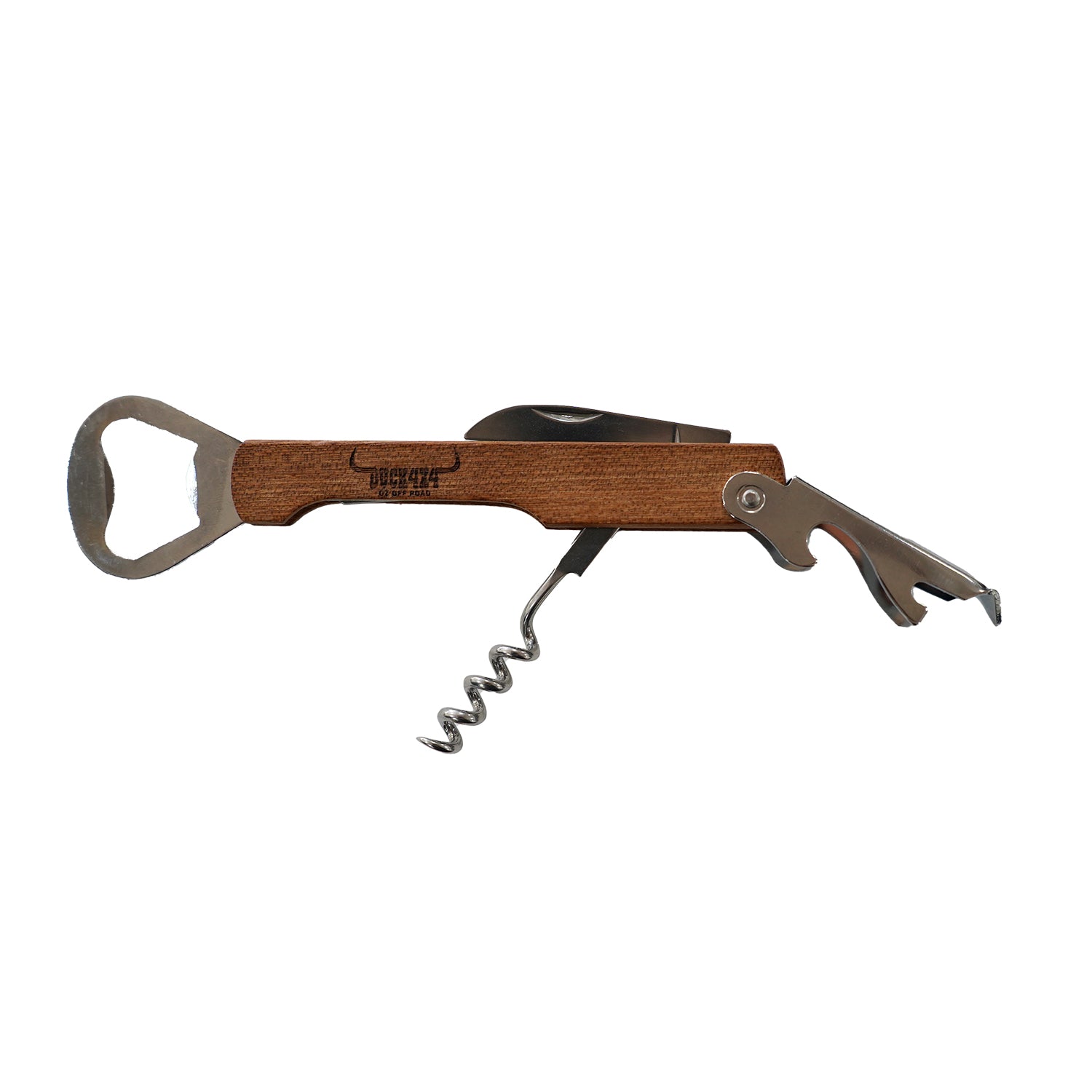 DUCK4X4 Beer & Wine Opener (wooden)