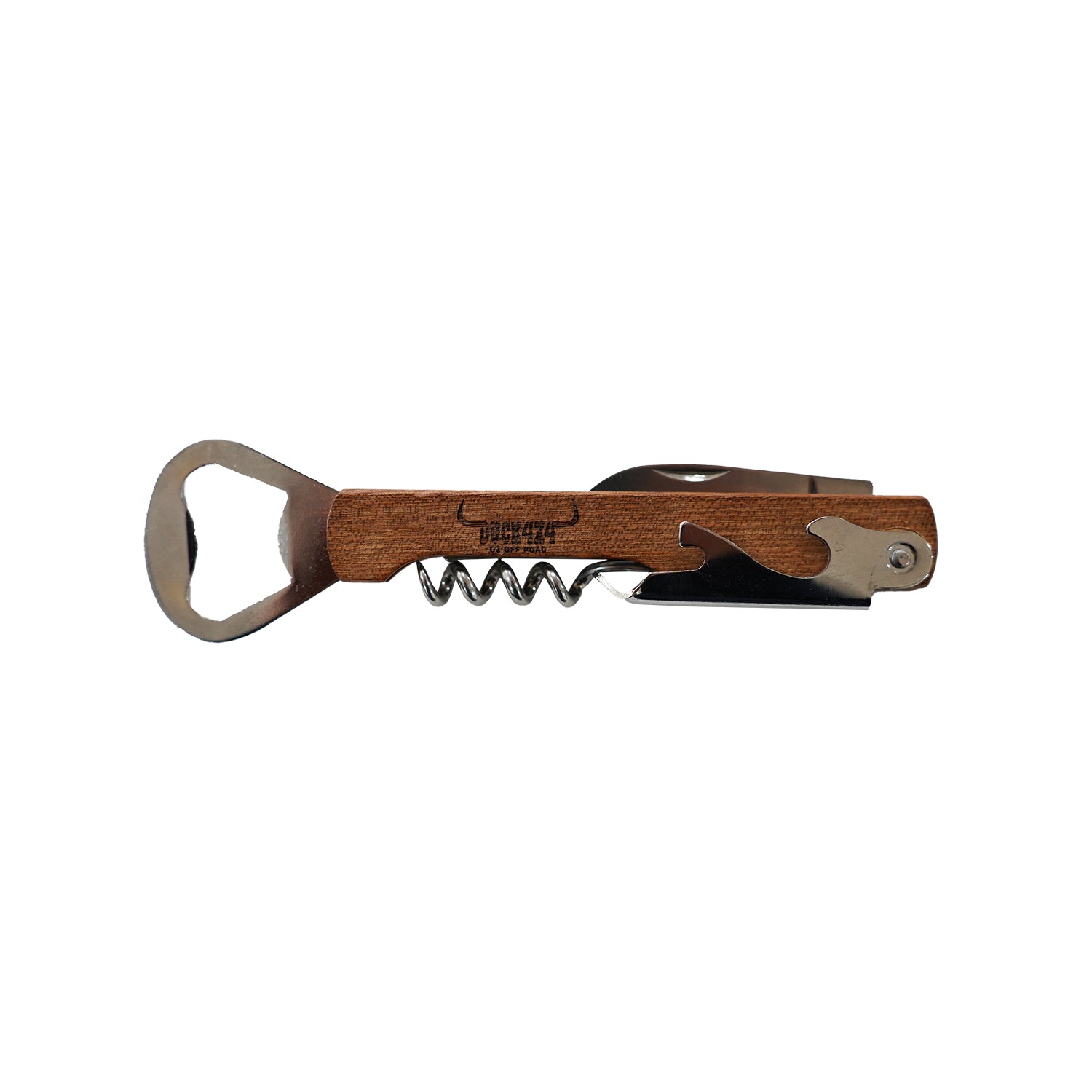 DUCK4X4 Beer & Wine Opener (wooden)