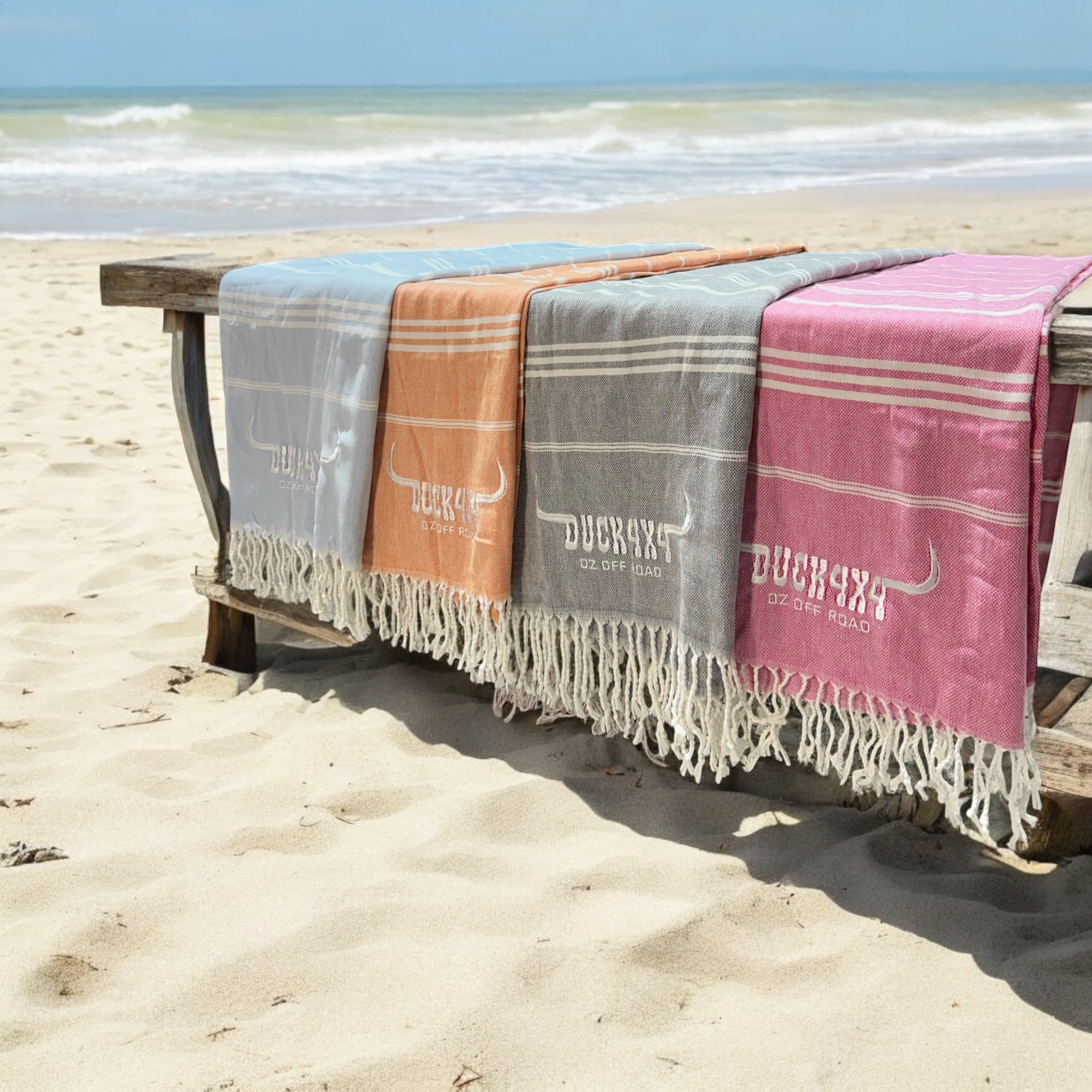 DUCK4X4 Turkish Beach Towel