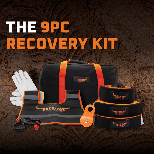 DUCK4X4 9pcs Extreme Recovery Kit