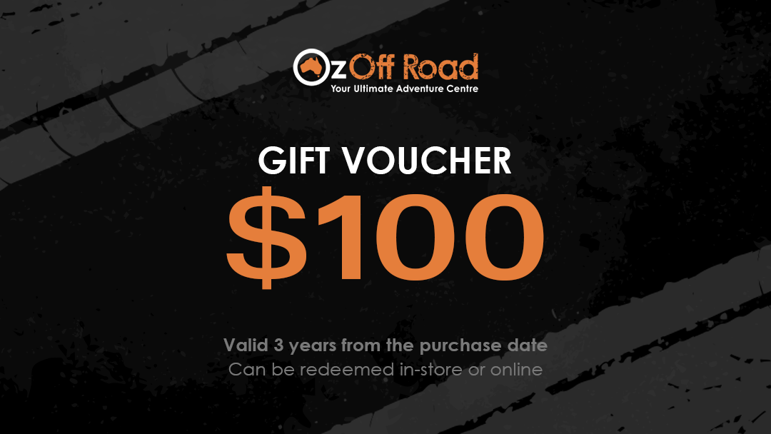 $100 Oz Off Road Gift Voucher