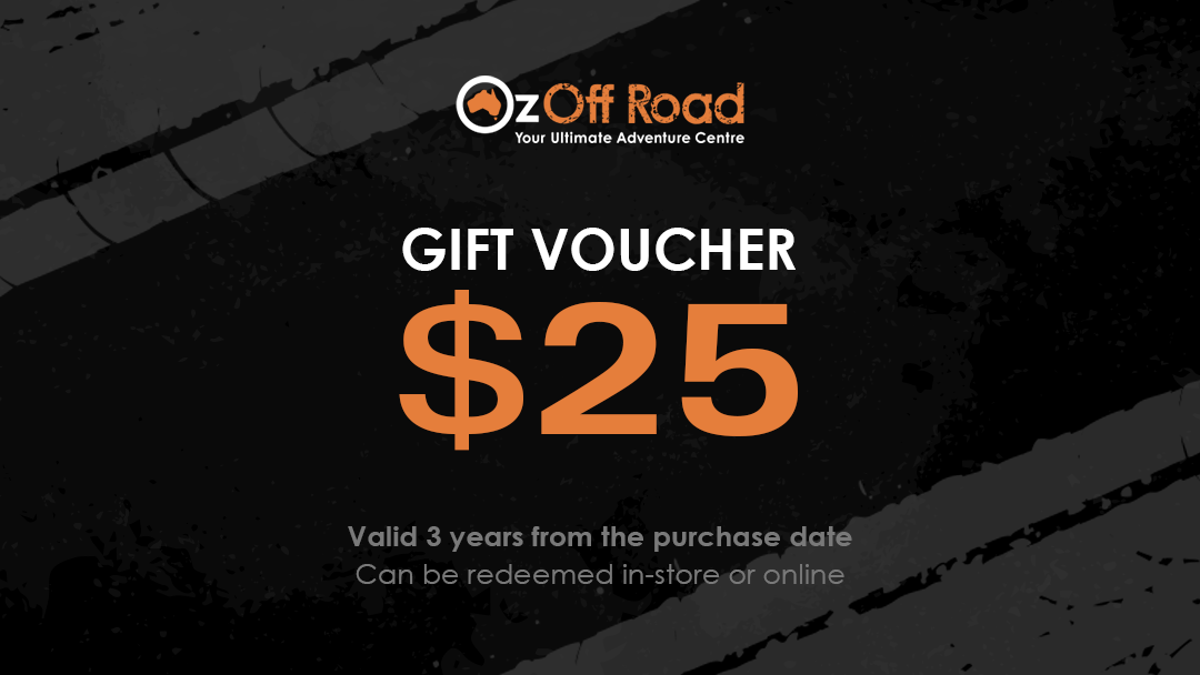 $25 Oz Off Road Gift Voucher