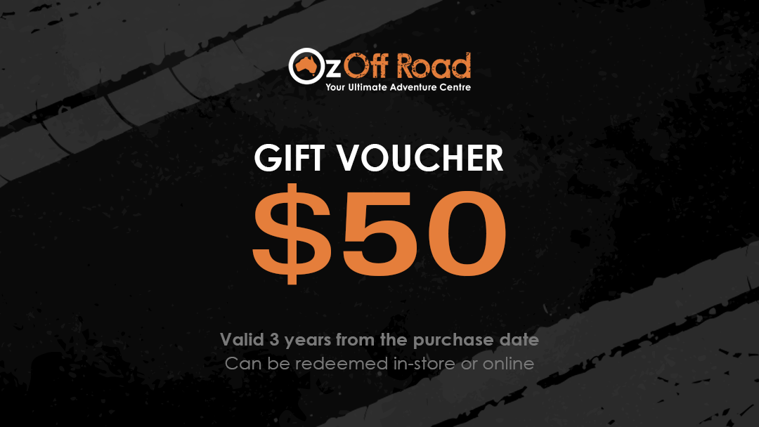 $50 Oz Off Road Gift Voucher