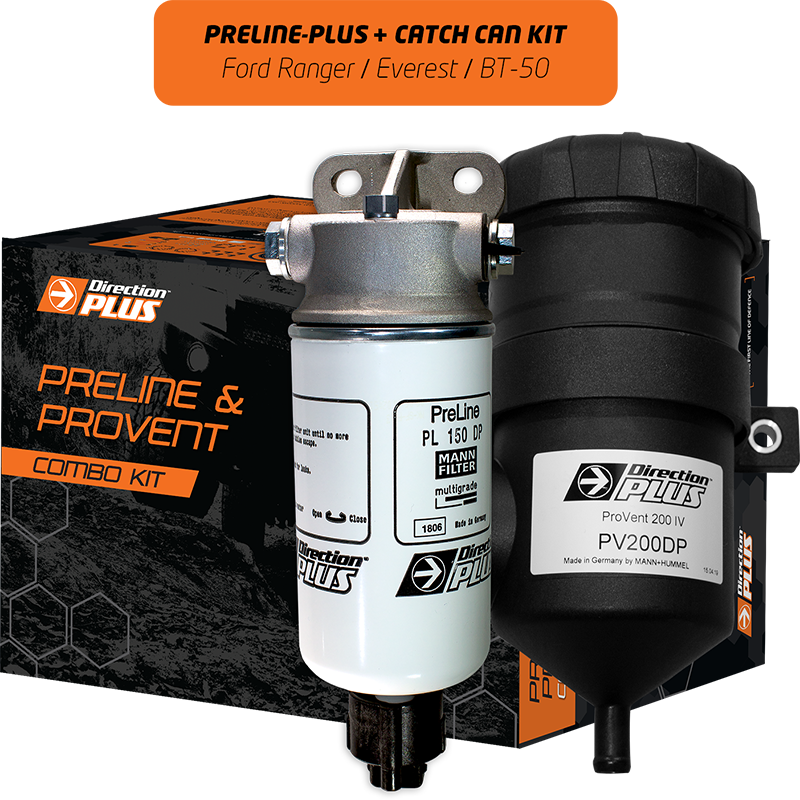PreLine-Plus + ProVent Dual Kit RANGER / EVEREST / BT-50 (PLPV661DPK)