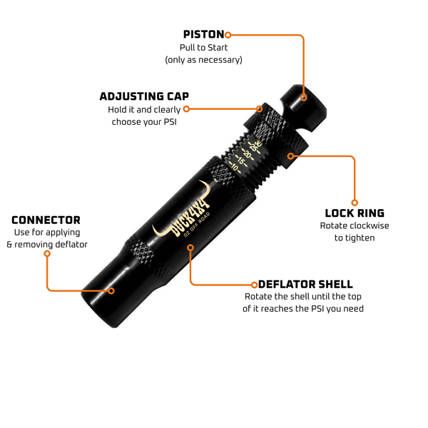 DUCK4X4 Tyre Deflators