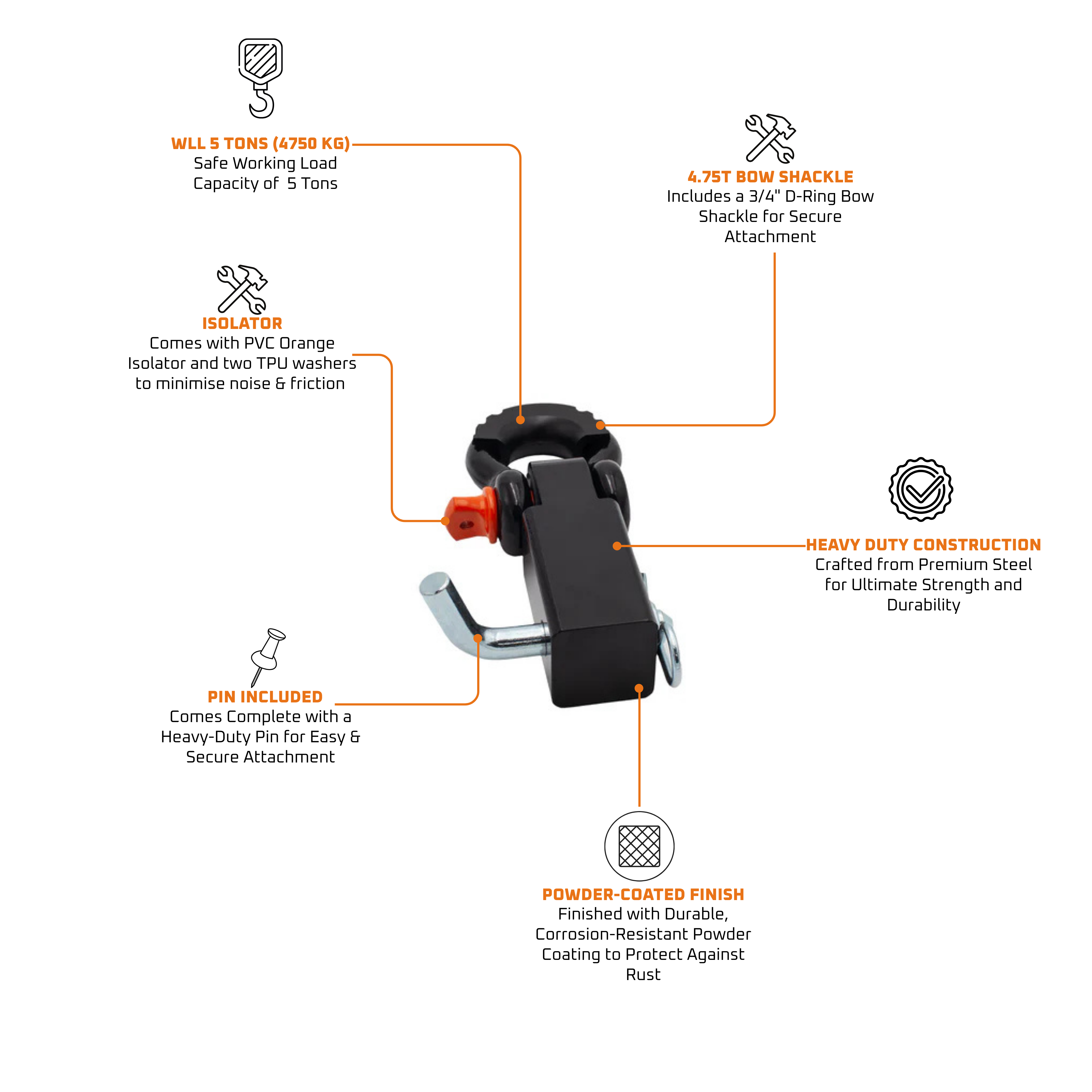 DUCK4X4 Recovery Hitch