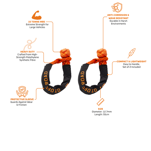 DUCK4X4 Soft Shackles