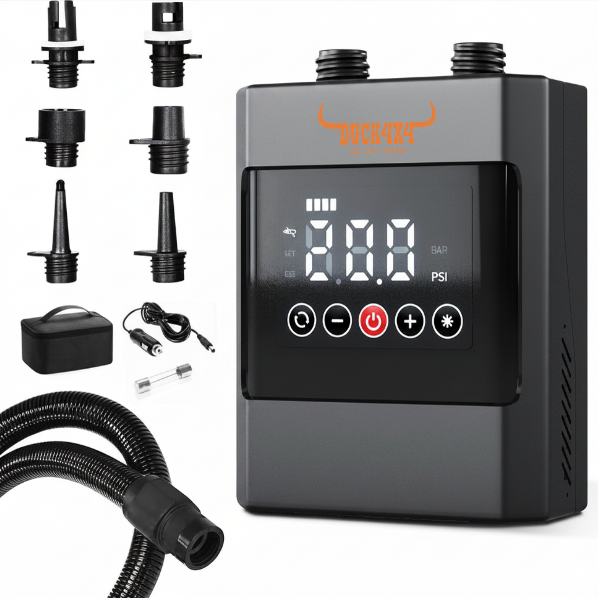 DUCK4X4 Premium Portable Air Pump & Deflator