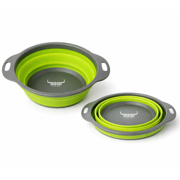 DUCK4X4 Collapsible Bowl Set