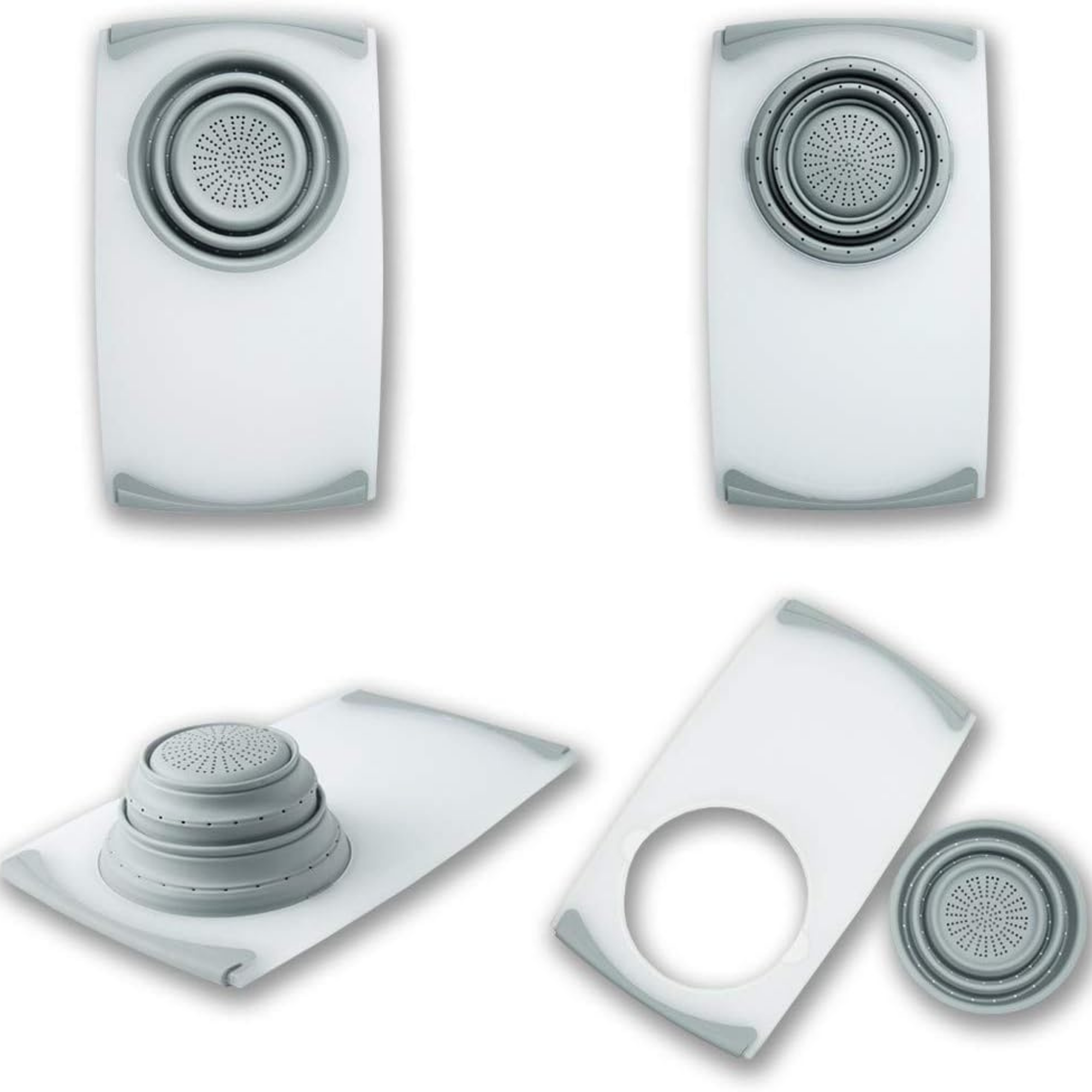 DUCK4X4 Chopping Board with Silicon Drain