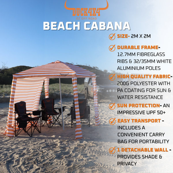 DUCK4X4 Beach Cabana