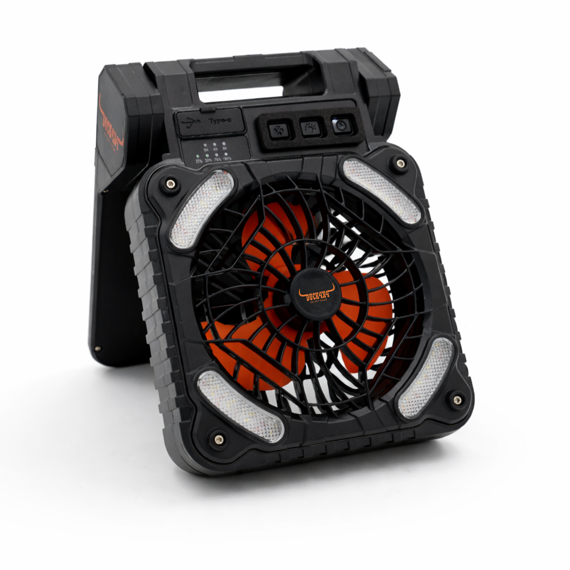 DUCK4X4 Solar Portable Fan & Light