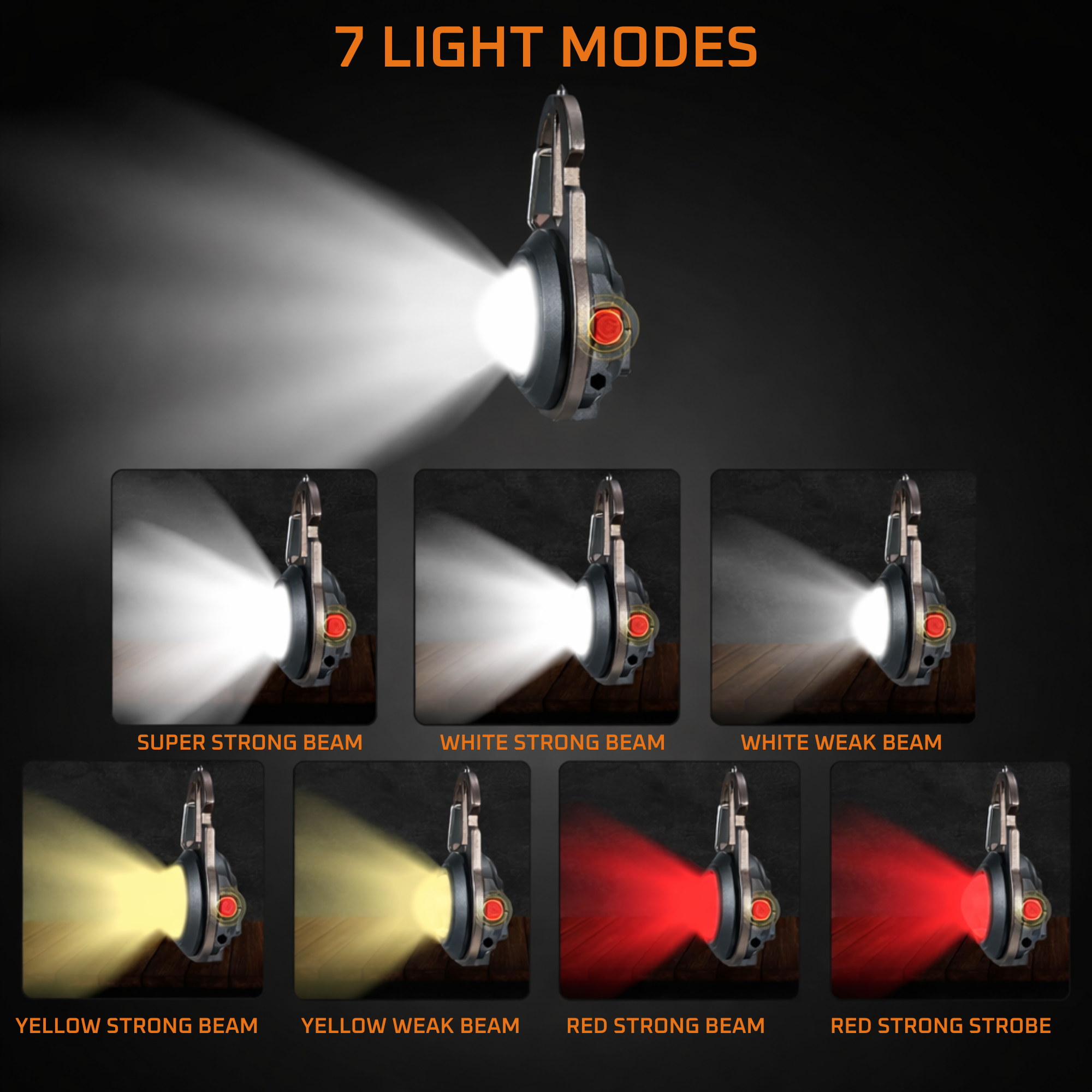 DUCK4X4 Smart Keychain Light