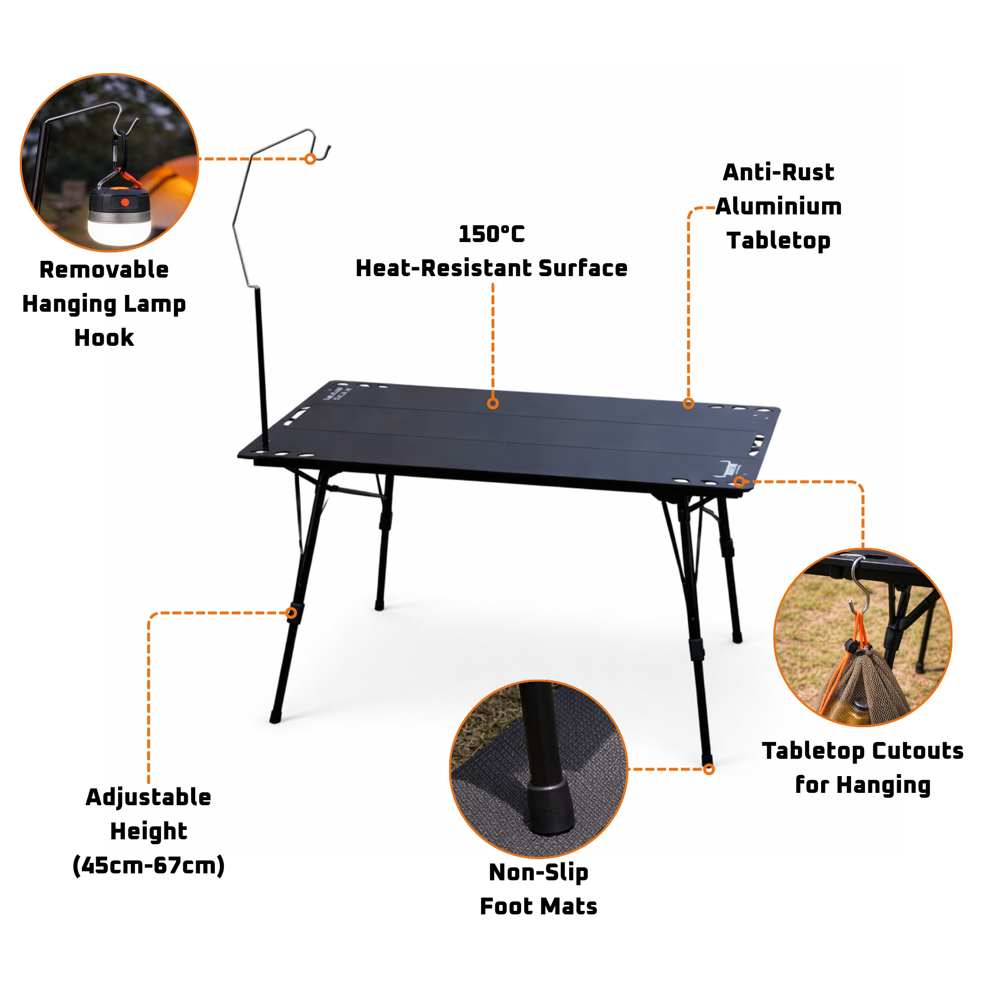 DUCK4X4 Large Top End Table