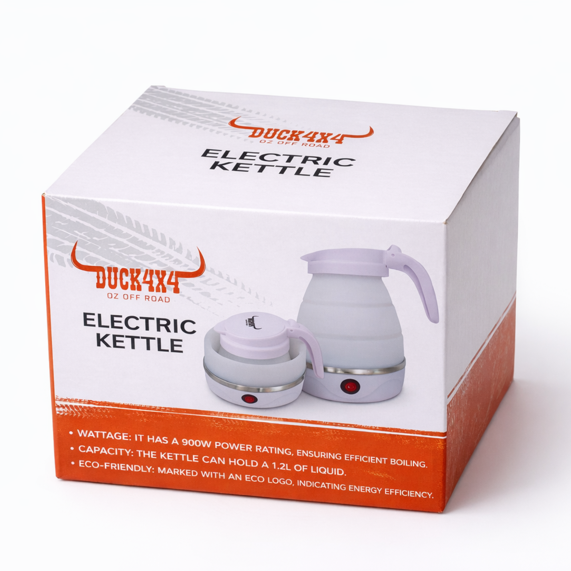 DUCK4X4 Travel Folding Electric Kettle