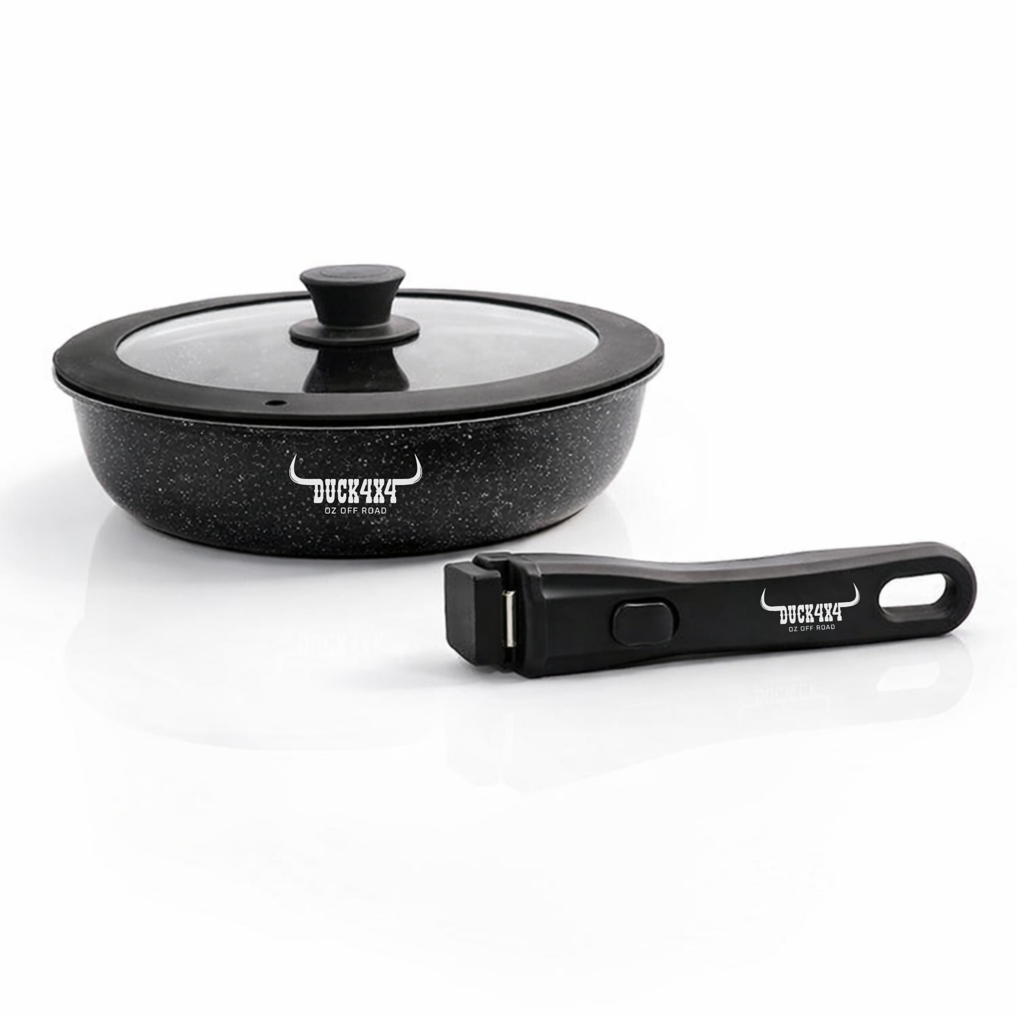 DUCK4X4 26cm Fry Pan with Detachable Handle