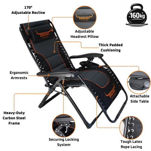 DUCK4X4 Kickback Recliner