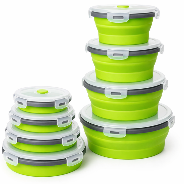DUCK4X4 Round Collapsible Containers (4 Pack)