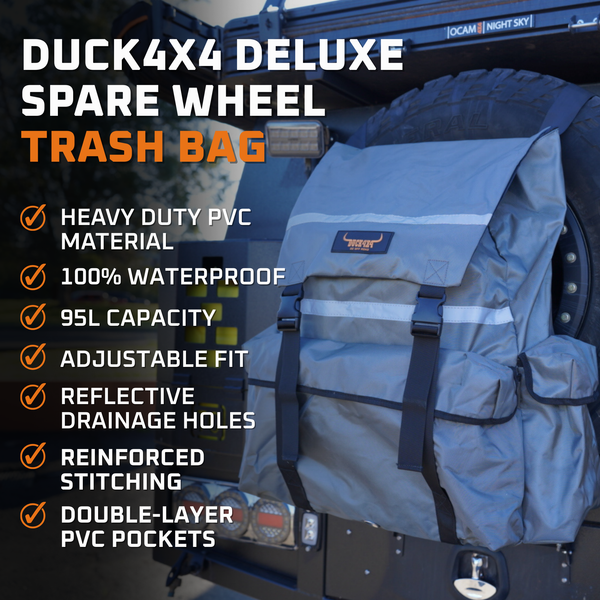DUCK4X4 Deluxe Spare Wheel Trash Bag