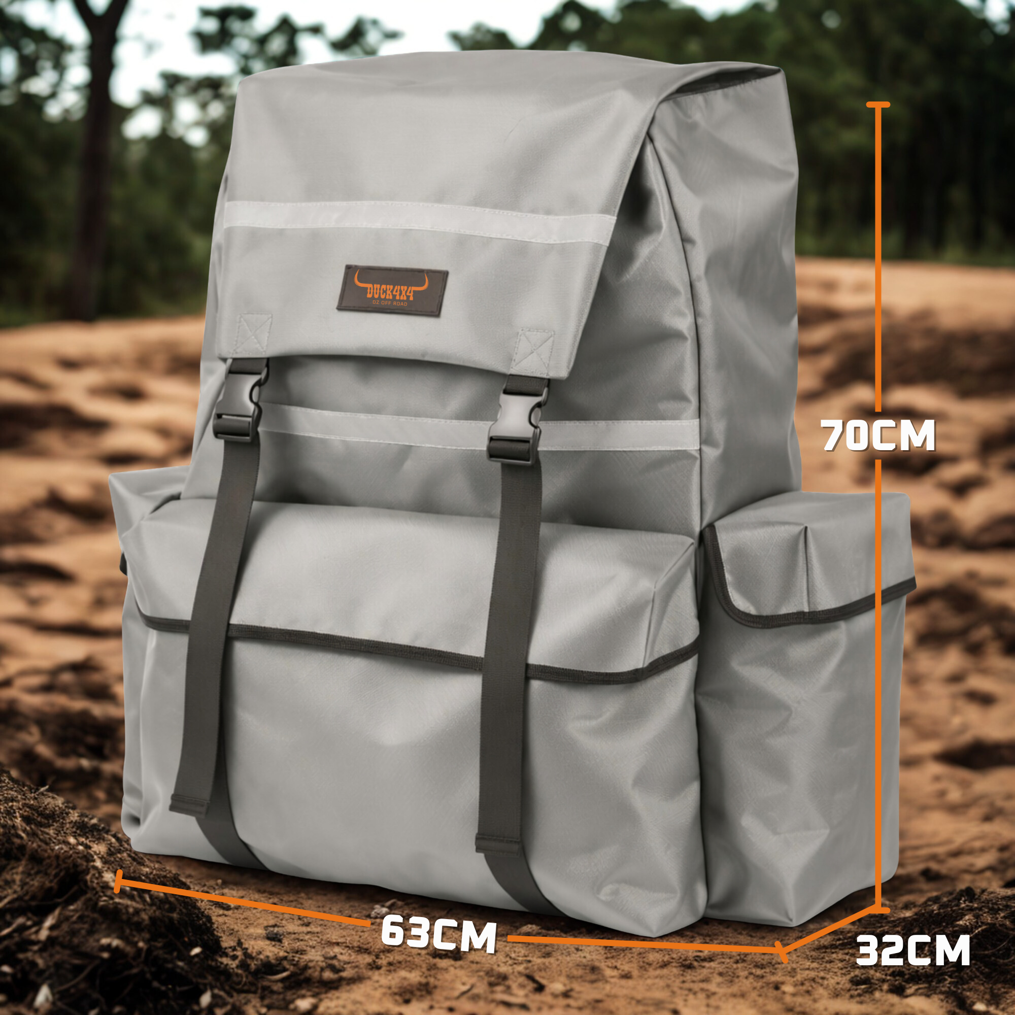 DUCK4X4 Deluxe Spare Wheel Trash Bag