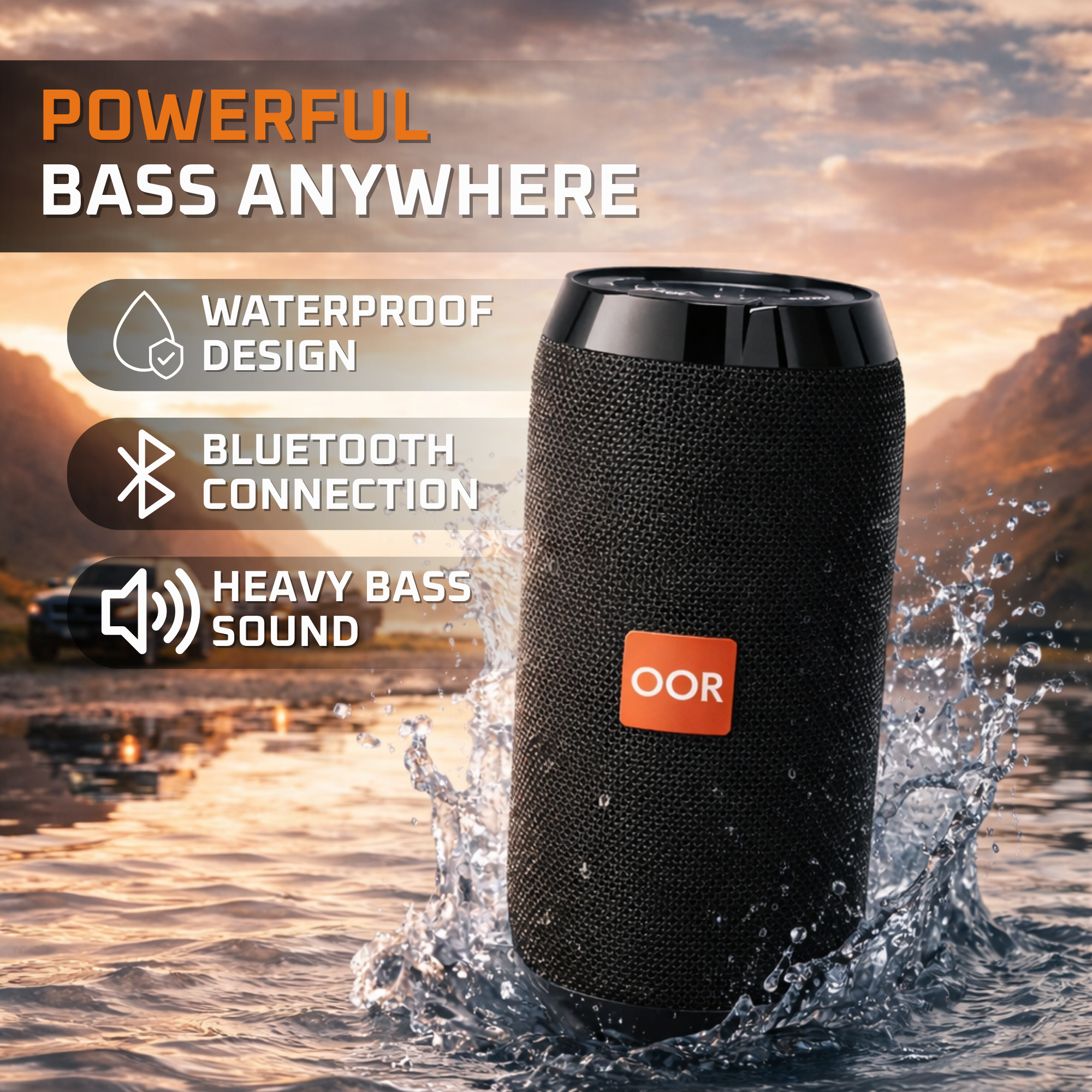 DUCK4X4 Portable Subwoofer