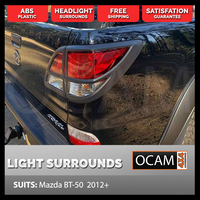 Tail Light Surrounds Mazda BT50 Pre-2020